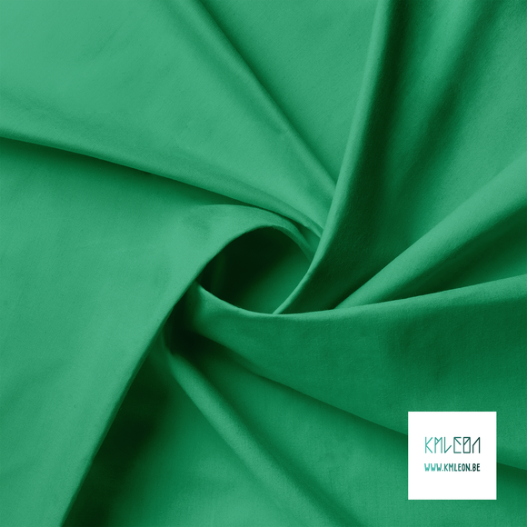 Solid kelly green fabric