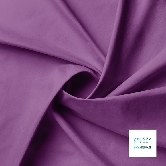 Solid mauve purple fabric