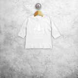 Meownicorn' magisch baby shirt met lange mouwen