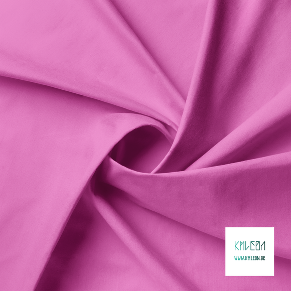 Solid neon pink fabric