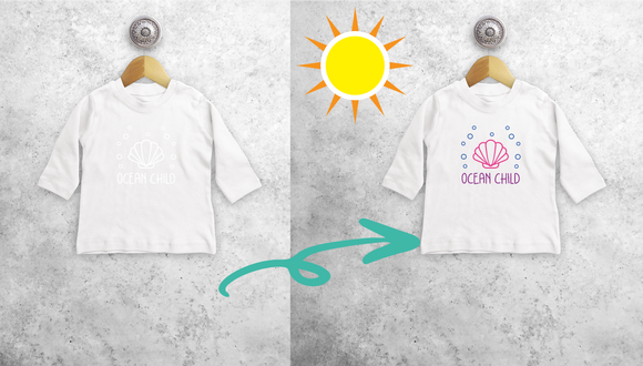 'Ocean child' magic baby longsleeve shirt