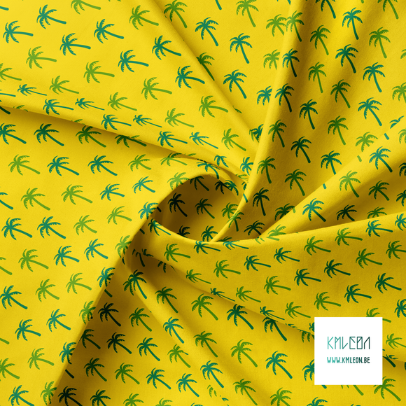 Palm trees fabric