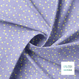 Yellow and green triangles fabric