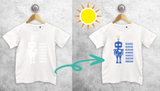 Robot magisch kind shirt met korte mouwen