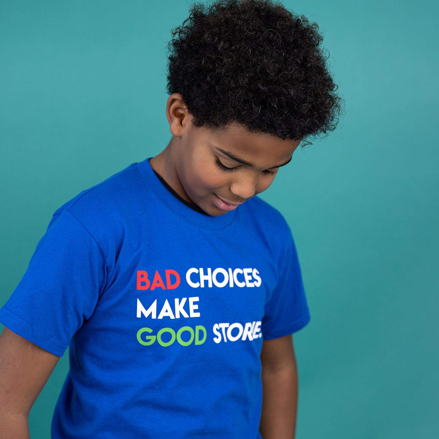 Bad choices make good stories' kind shirt met korte mouwen