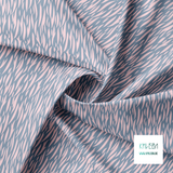 Pink tiger stripes fabric