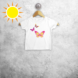 Butterflies magic baby shortsleeve shirt