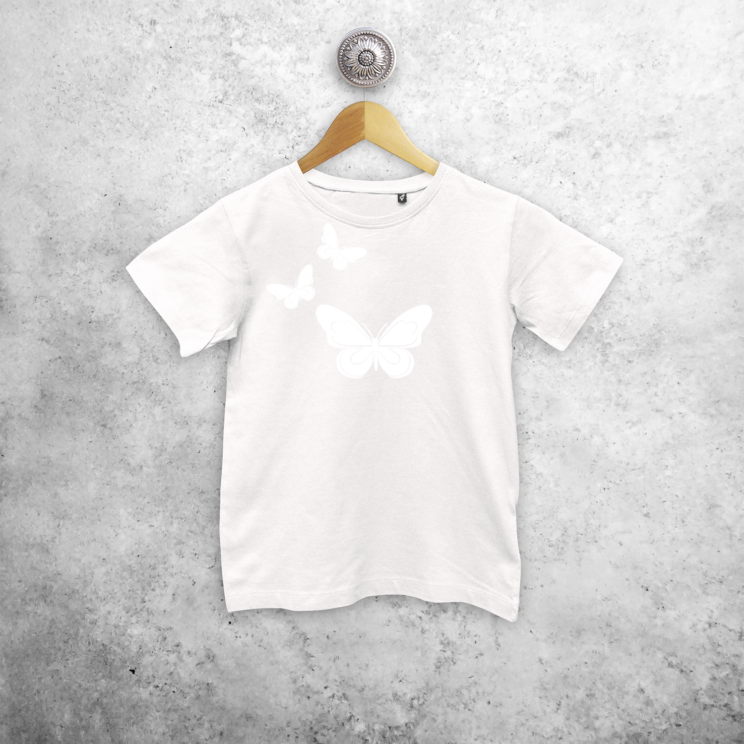 Butterflies magic kids shortsleeve shirt