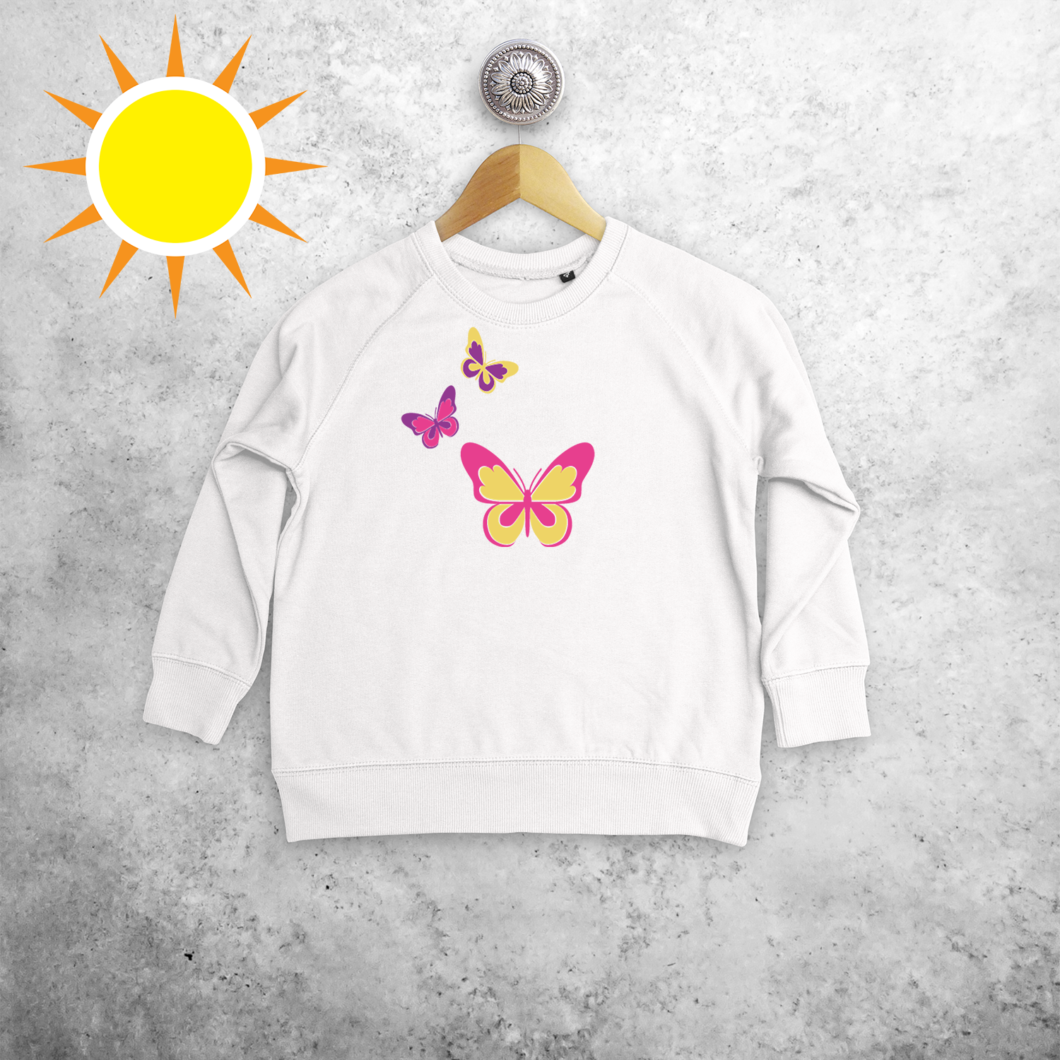 Butterflies magic kids sweater