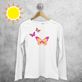 Butterflies magic adult longsleeve shirt