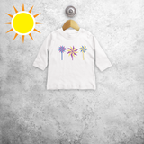 Pinwheels magic baby longsleeve shirt
