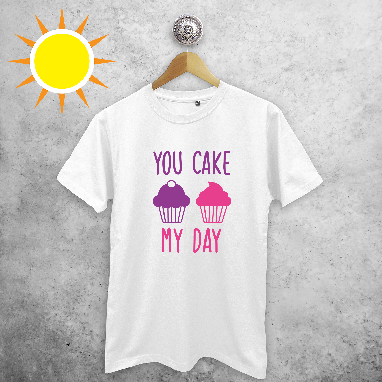 'You cake my day' magic adult shirt
