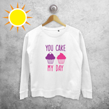 'You cake my day' magic sweater
