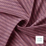Purple and pink zig zag fabric