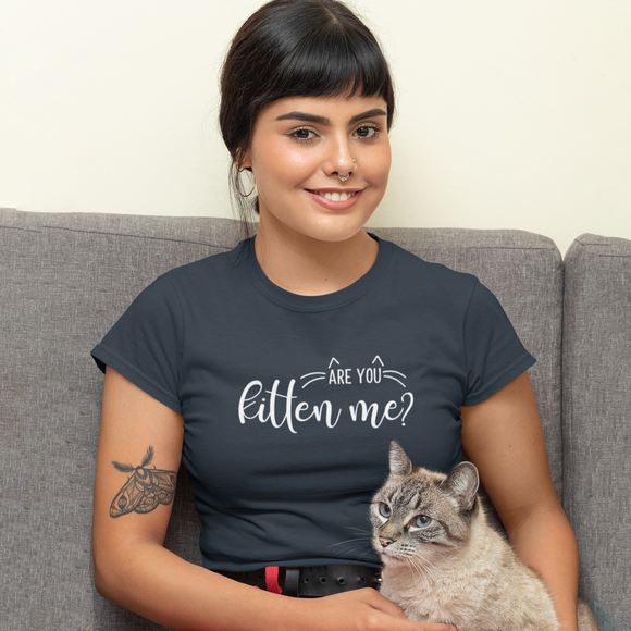 'Are you kitten me?' volwassene shirt