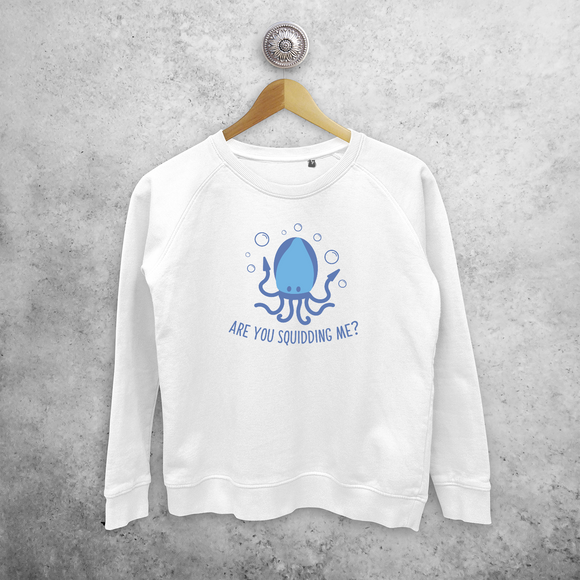 'Are you squidding me?' sweater