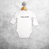 'Baby doll' baby longsleeve bodysuit