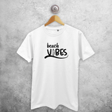 'Beach vibes' adult shirt