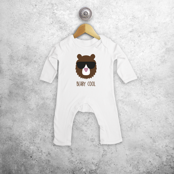 'Beary cool' baby romper