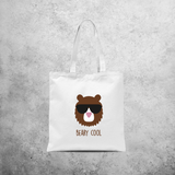 'Beary cool' tote bag
