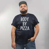 'Body by pizza' volwassene shirt