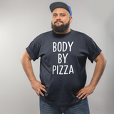'Body by pizza' adult shirt