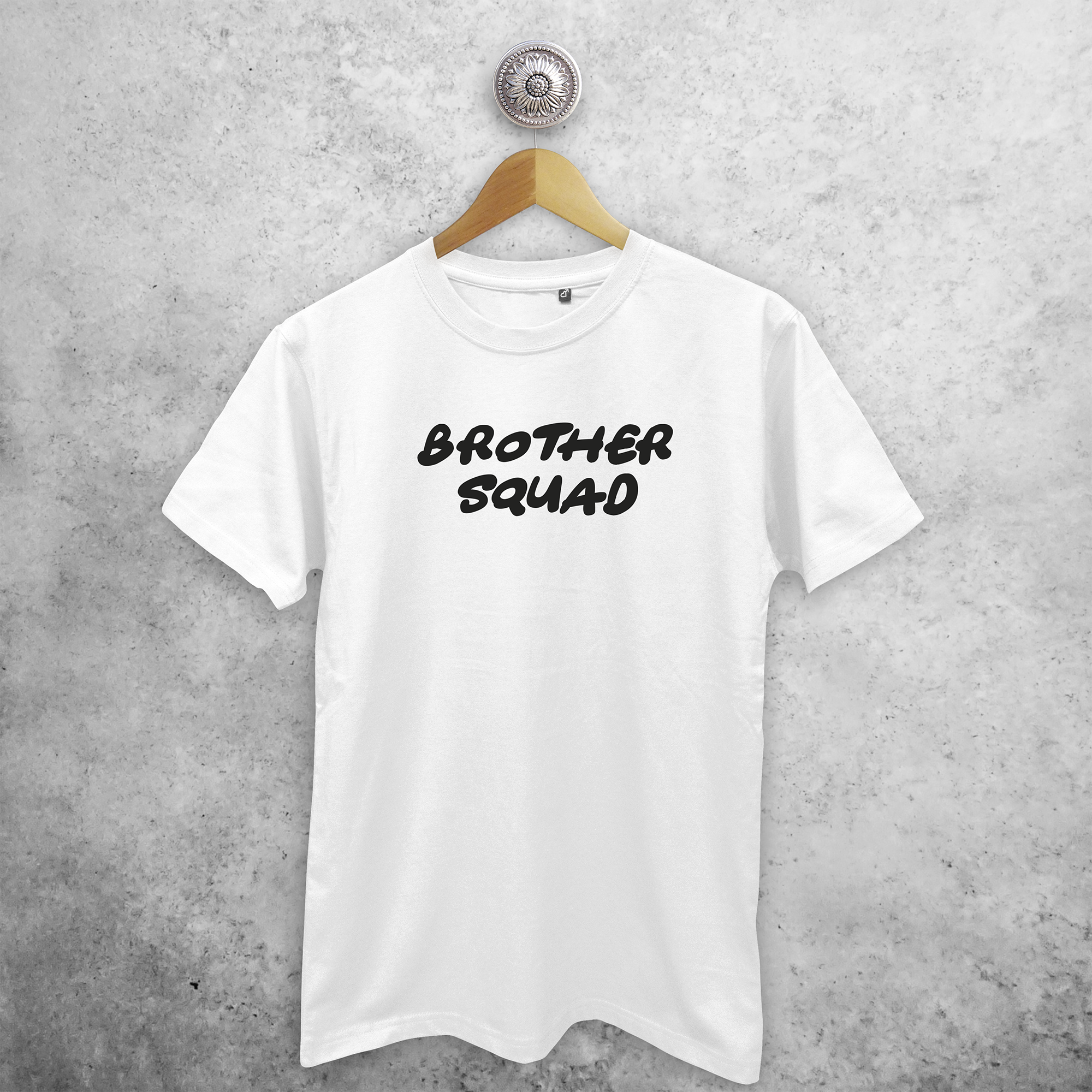 'Brother squad' adult shirt