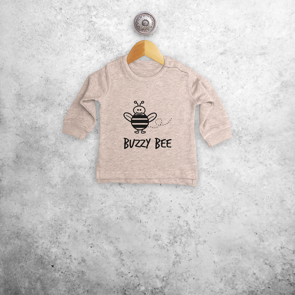 'Buzzy bee' baby trui