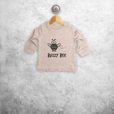 'Buzzy bee' baby sweater