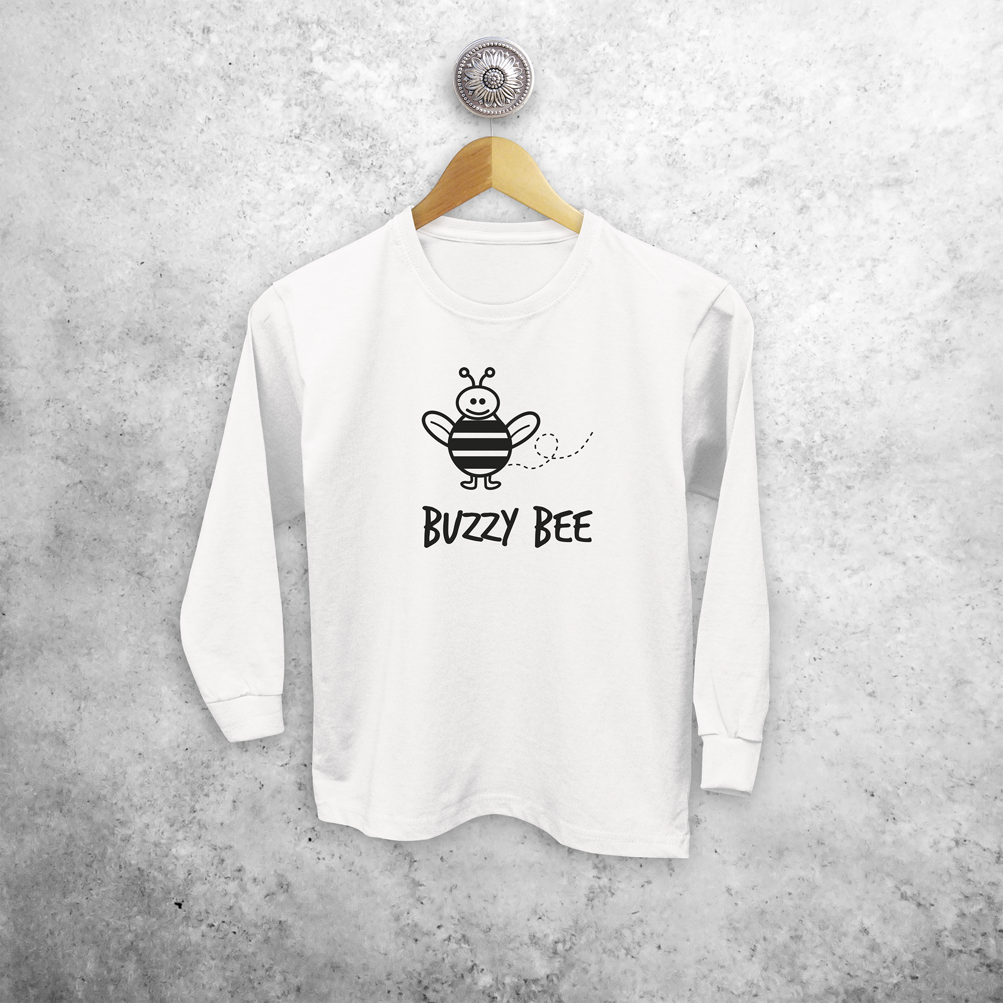 'Buzzy bee' kids longsleeve shirt