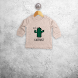 'Cactivist' baby sweater