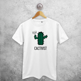 'Cactivist' adult shirt
