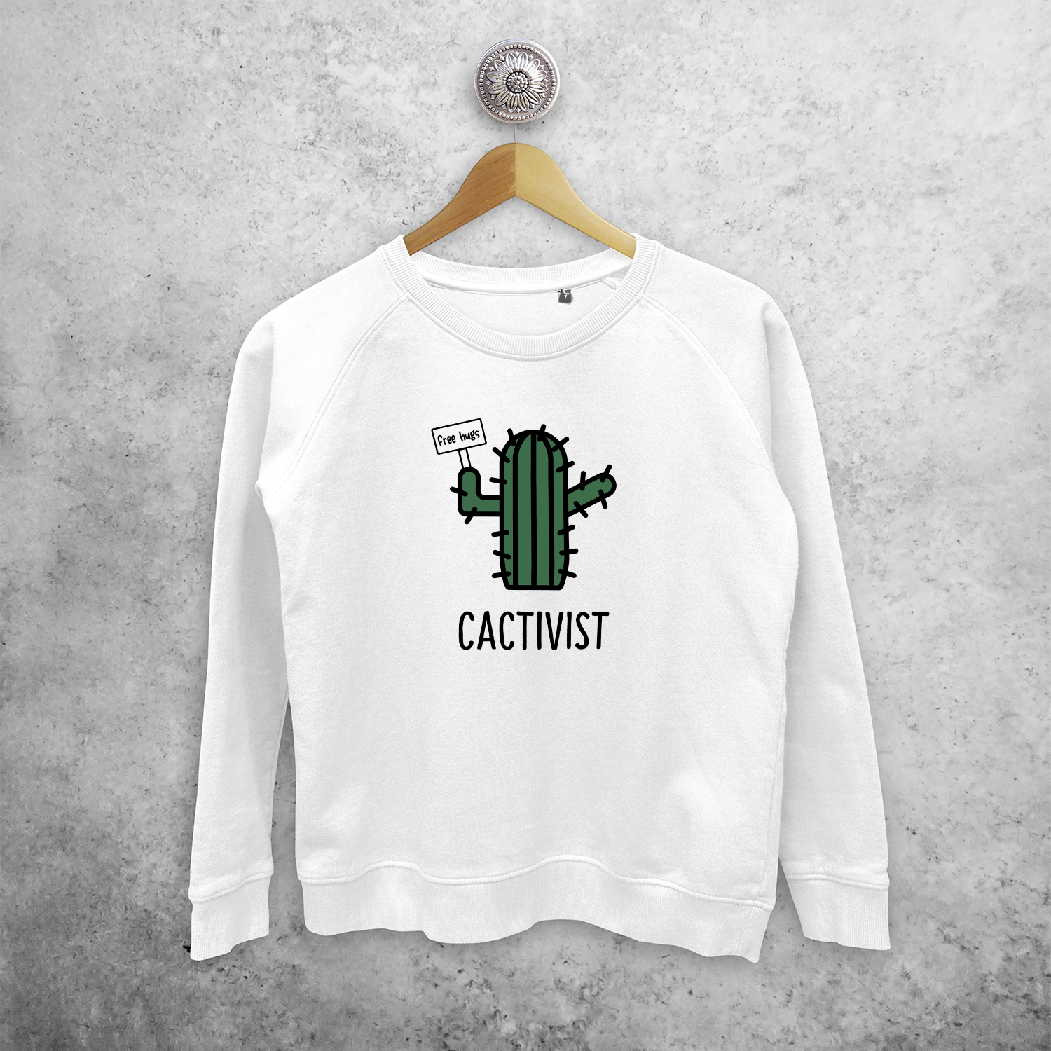'Cactivist' sweater
