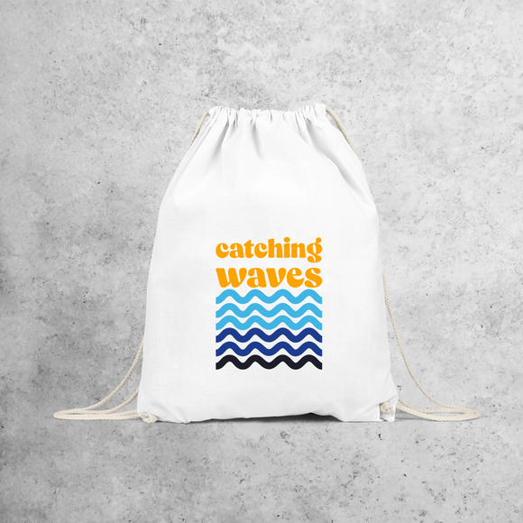 'Catching waves' backpack
