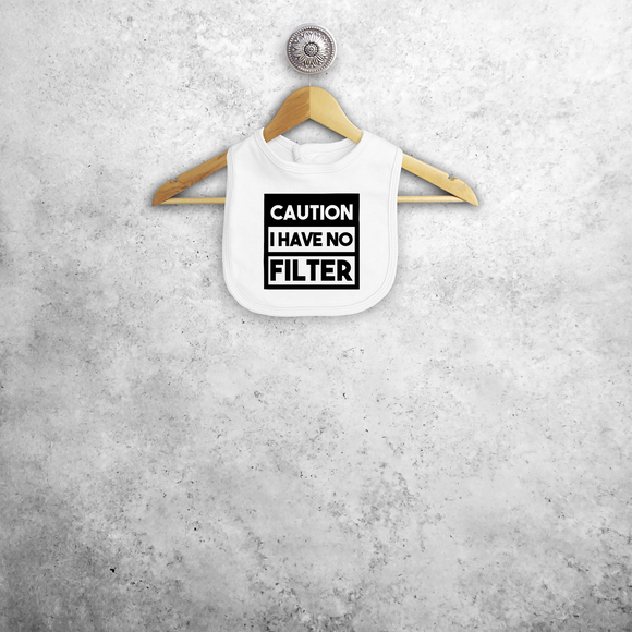 'Caution: I have no filter' baby slab