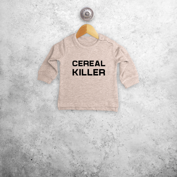 'Cereal killer' baby sweater