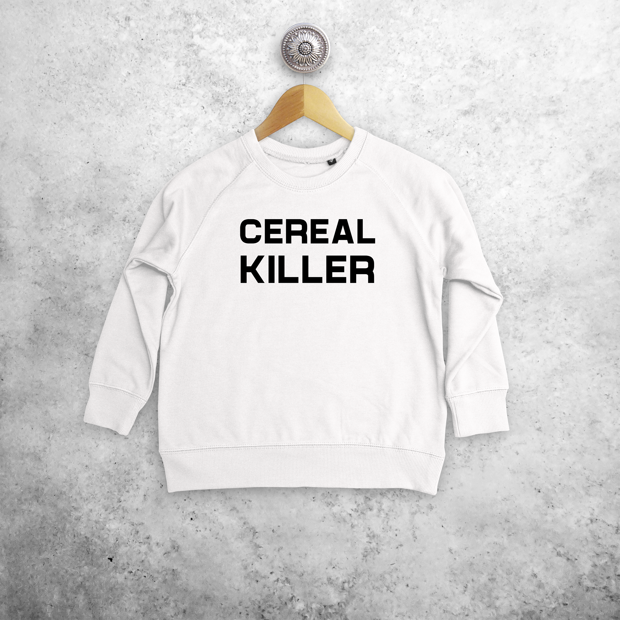 'Cereal killer' kind trui
