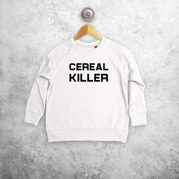 'Cereal killer' kind trui