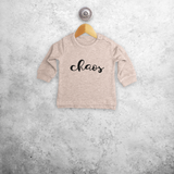 'Chaos' baby sweater