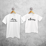 'Chaos coordinator" & 'Chaos' matchende shirts