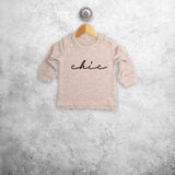 'Chic' baby sweater