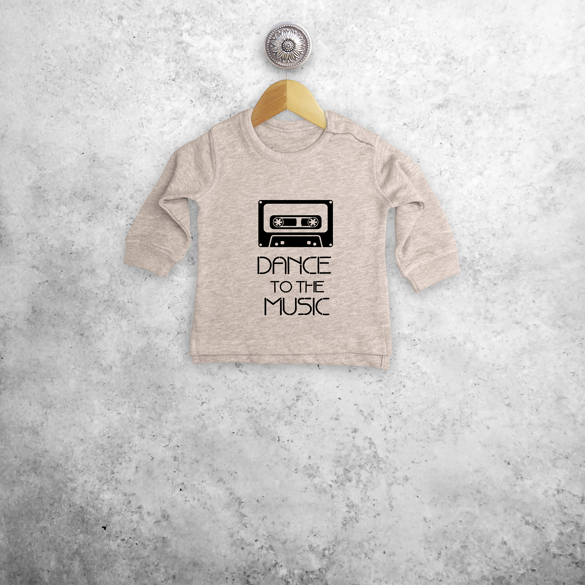 'Dance to the music' baby sweater