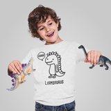 Dino kind shirt met lange mouwen