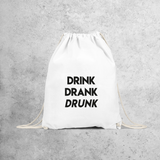 'Drink, Drank, Drunk' backpack