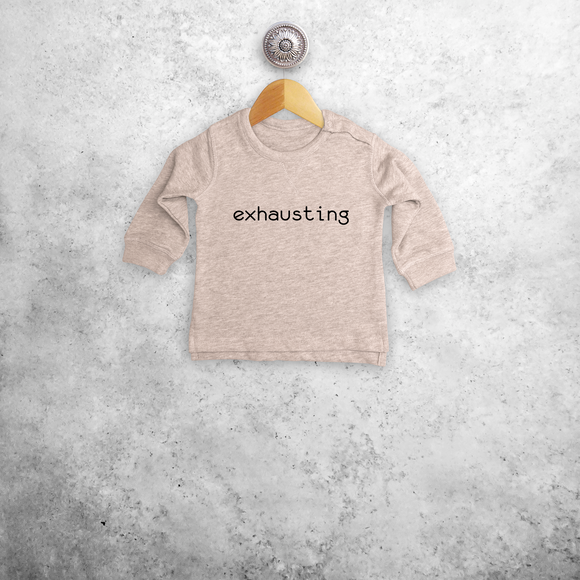 'Exhausting' baby sweater