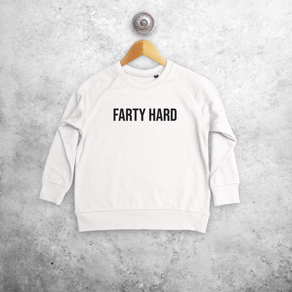 'Farty hard' kind trui
