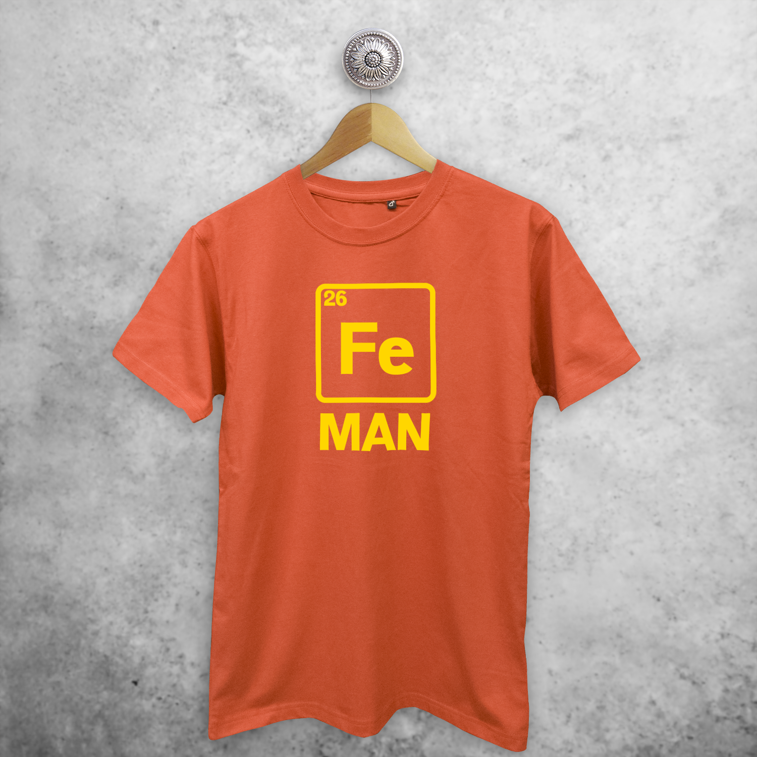 'Fe man' adult shirt