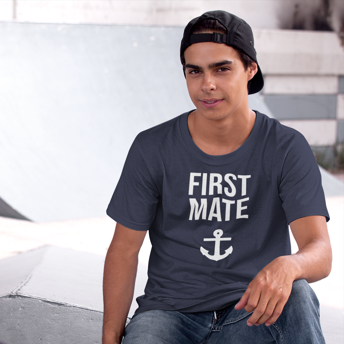 'First mate' adult shirt
