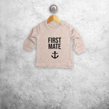 'First mate' baby trui