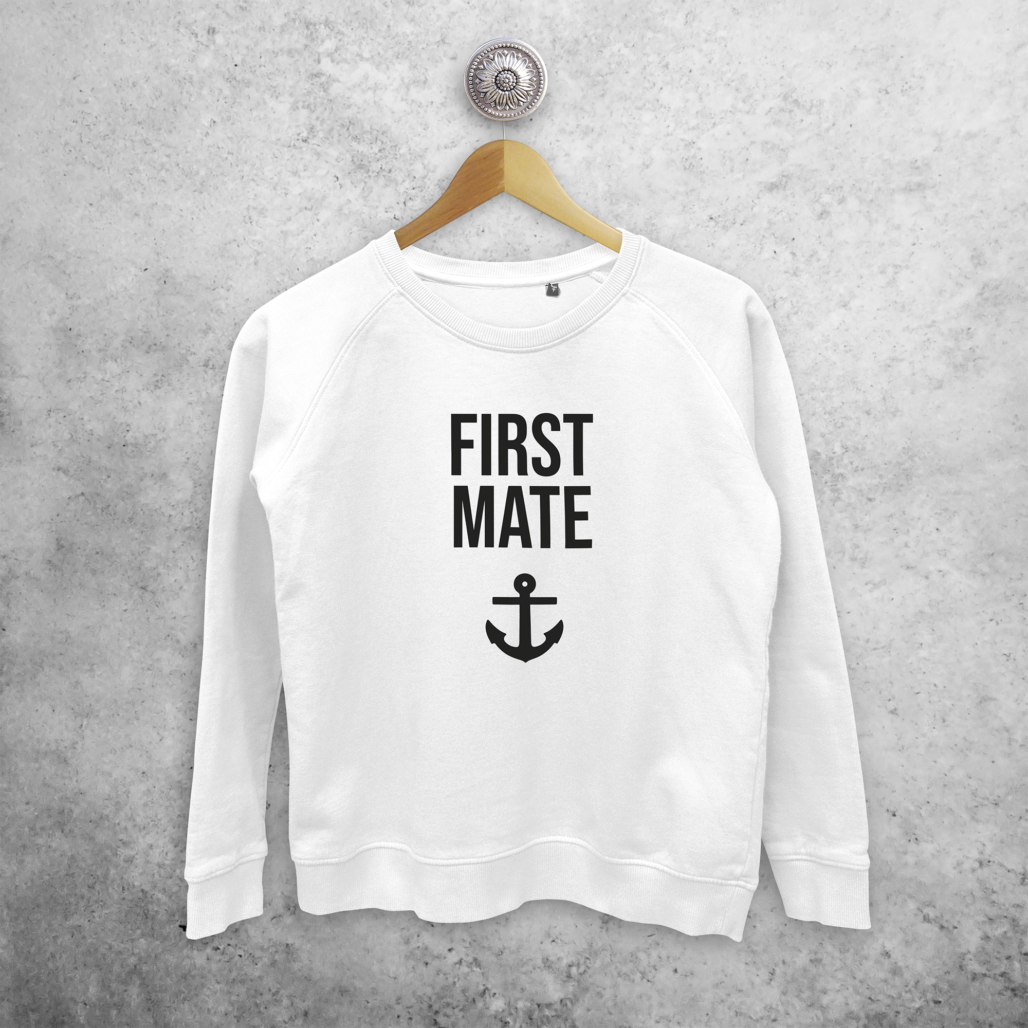 'First mate' sweater